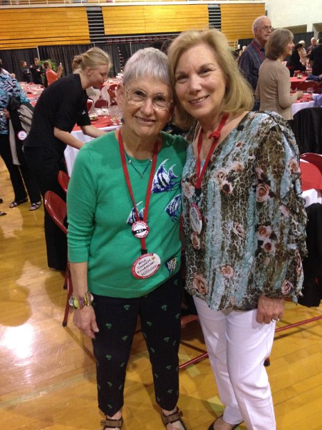 ALice (Dannett) Friedenson, Shelia (Zouderer) Strauss