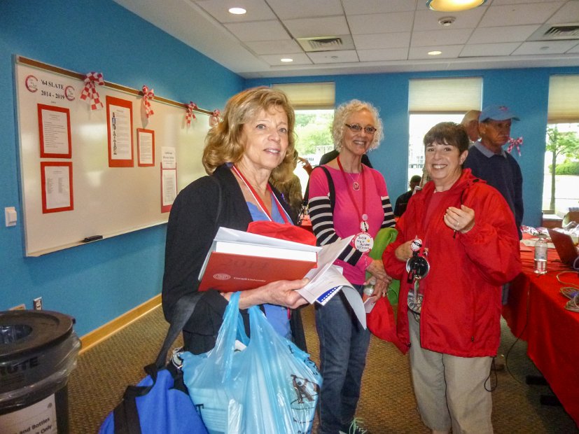 Barbara (Furman) Attardi, Susie (Mair) Holden, Linda (Cohen) Meltzer