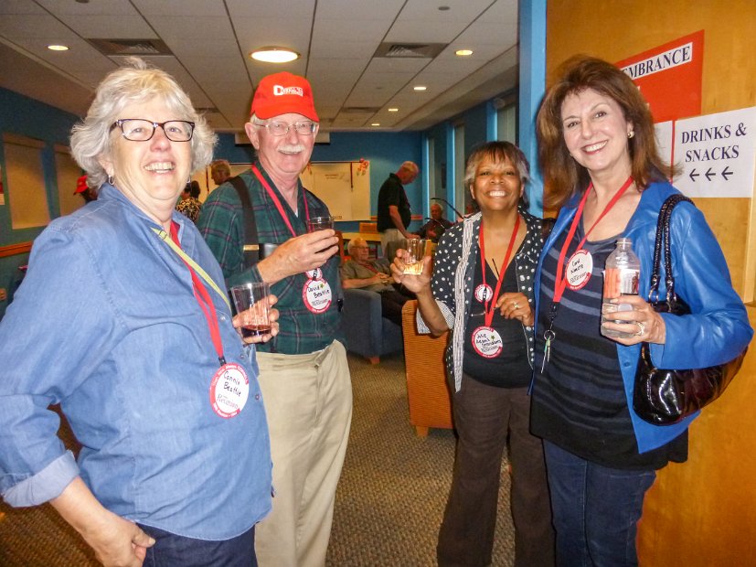 Connie & David Beattie, Julie (Adams) Strandberg, Carol Nimetz